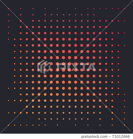 halftone vector background with dots halftone vector background with dots 71012666