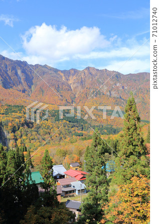 Mt. Torikabu seen from Akiwayama in Akiyamago Mt. Torikabu seen from Akiwayama in Akiyamago 71012740