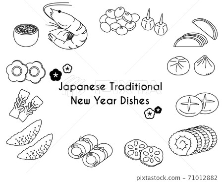 新年新年圖標集 新年新年圖標集 71012882