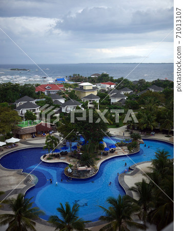 Pool at Cebu resort, Philippines Pool at Cebu resort, Philippines 71013107