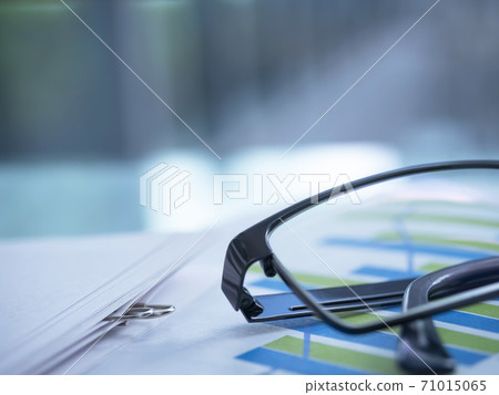 企業圖像，圖表，玻璃，文件 71015065