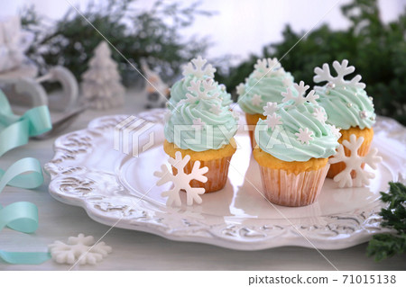 聖誕雪花蛋糕 71015138