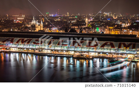 Nightly view of Amsterdam 71015140