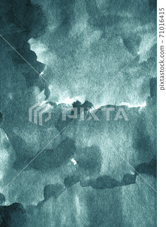 Abstract blue watercolor on paper texture as background. Christmas background or New Year background design Abstract blue watercolor on paper texture as background. Christmas background or New Year background design 71016415