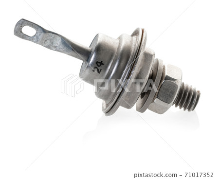 radio component diode closeup radio component diode closeup 71017352