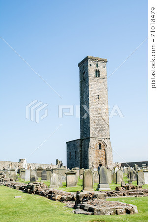 Weathered St Andrews Cathedral in St Andrews, a suburb of Scotland Weathered St Andrews Cathedral in St Andrews, a suburb of Scotland 71018479