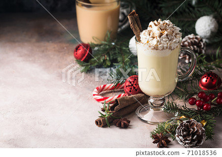 Traditional winter eggnog Traditional winter eggnog 71018536