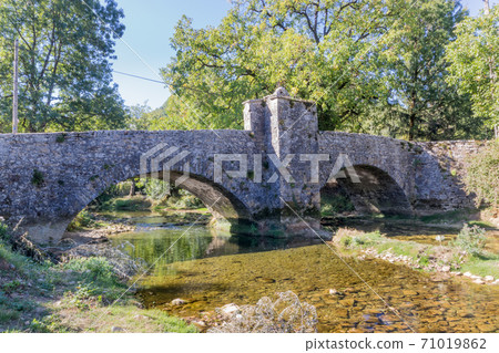 The historical bridge Billin from Nevy Sur Seilly Jura 71019862
