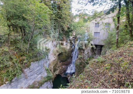 Gorges & waterfalls of Langouette in Planches en Montagnes, Jura 71019878