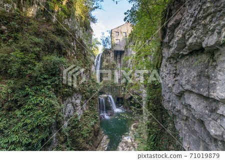 Gorges & waterfalls of Langouette in Planches en Montagnes, Jura 71019879