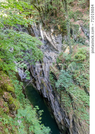Gorges & waterfalls of Langouette in Planches en Montagnes, Jura Gorges & waterfalls of Langouette in Planches en Montagnes, Jura 71019884