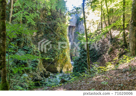Gorges & waterfalls of Langouette in Planches en Montagnes, Jura 71020006