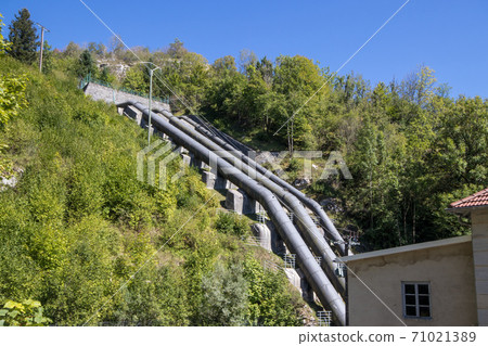 Hiking track of the Pertes de L'Ain, Losses of the Ain, Jura 71021389
