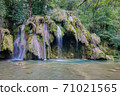 Jura Tufs waterfall, with its spectacle limestone sculptures 71021565