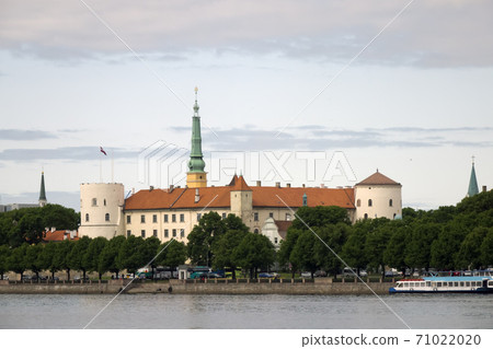 view of the Riga Castle - the residence of President of Latvia (Old Town, Riga, Latvia) view of the Riga Castle - the residence of President of Latvia (Old Town, Riga, Latvia) 71022020