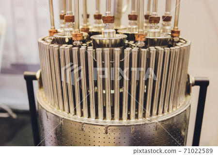 section model of a historic jet engine. section model of a historic jet engine. 71022589