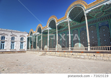 Sitorai Mokhi Khosa Palace, summer Palace of the Emir, near Bukhara, Uzbekistan... Sitorai Mokhi Khosa Palace, summer Palace of the Emir, near Bukhara, Uzbekistan... 71023119