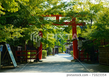 Shimogamo Shinto shrine Torii 71023354