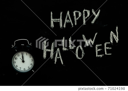 Halloween decoration card. Halloween decoration card. 71024198