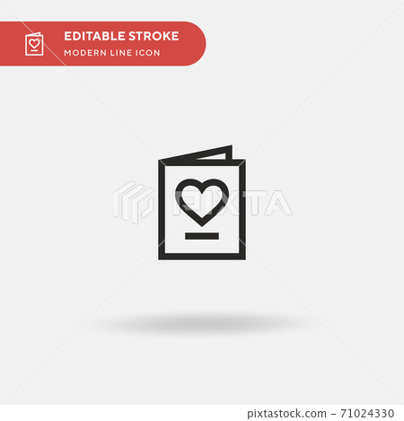 Card Simple vector icon. Illustration symbol... - Stock Illustration ...