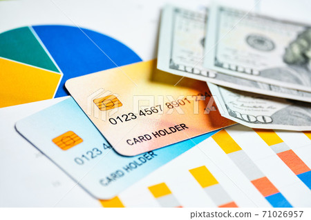 Credit Cards Growth Concept with Banking Products Demand 71026957