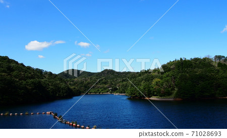 Lake Kasama in autumn 71028693