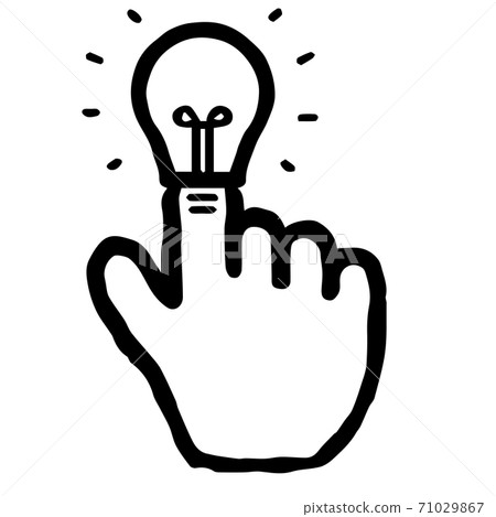 Hand Cursor038 (Light bulb) 71029867