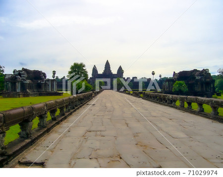 Angkor Wat stone bridge 71029974