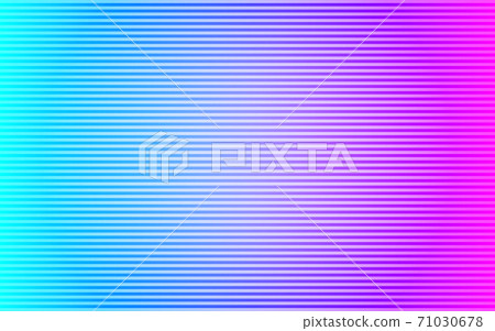 Abstract striped lined horizontal glowing background. Scan screen. Technological color futuristic background 71030678