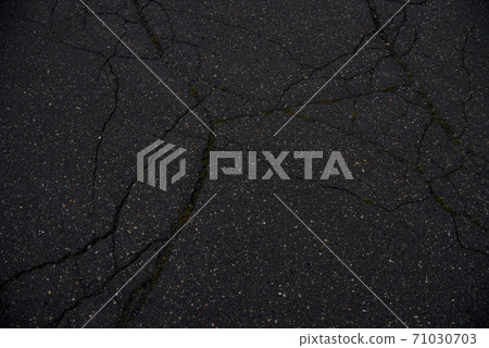 Cracks on the ground Cracks on the asphalt Cracks on the ground Cracks on the asphalt 71030703