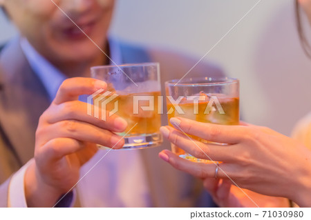 A couple toast A couple toast 71030980