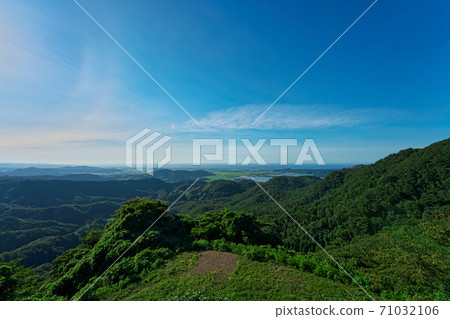 《鳥取縣》石山博智觀景台眺望的風景 71032106