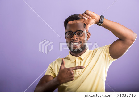 Closeup portrait of american man indoor Closeup portrait of american man indoor 71032719
