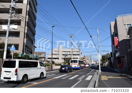 Cityscape around Takanekido Station in Funabashi City Cityscape around Takanekido Station in Funabashi City 71033320