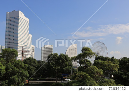 神奈川縣橫濱市港未來區風景 神奈川縣橫濱市港未來區風景 71034412