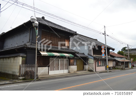 Gunma, old houses in Kiryu city Gunma, old houses in Kiryu city 71035897