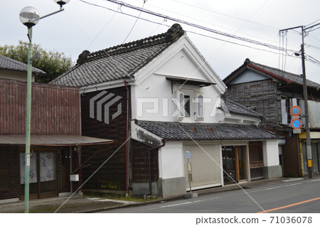 Gunma, old houses in Kiryu city Gunma, old houses in Kiryu city 71036078