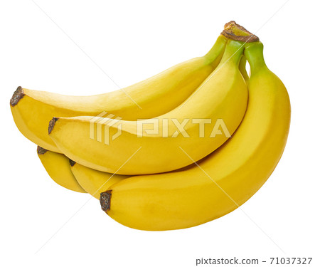 bananas on a white isolated background 71037327