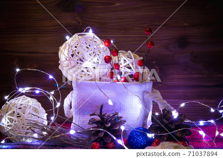 Christmas and New Year decoration Christmas and New Year decoration 71037894