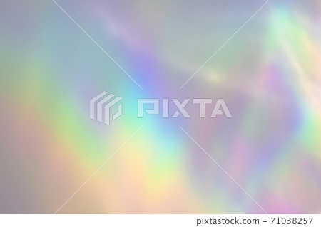 Blurred rainbow light refraction texture on white wall Blurred rainbow light refraction texture on white wall 71038257
