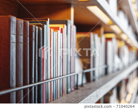 Book shelf in Library reading room Campus Education Book shelf in Library reading room Campus Education 71040264