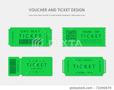 Ticket, Voucher, Gift Certificate 71040879