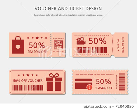 Ticket, Voucher, Gift Certificate Ticket, Voucher, Gift Certificate 71040880