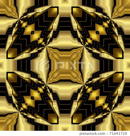 Golden luxury seamless pattern with simple geometric ornate for brand, product, gift or card background Golden luxury seamless pattern with simple geometric ornate for brand, product, gift or card background 71041729
