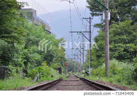 Hakone Tozan Railway Track Hakone Tozan Railway Track 71043400