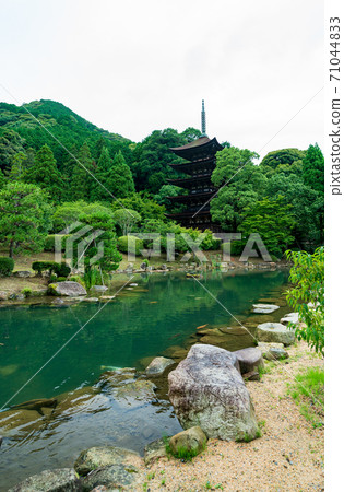 Rurikoji Temple of Five-fold 71044833