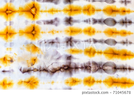 abstract yellow and brown ornament in batik abstract yellow and brown ornament in batik 71045678