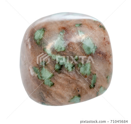 polished Nunderite (Nundoorite) isolated on white 71045684