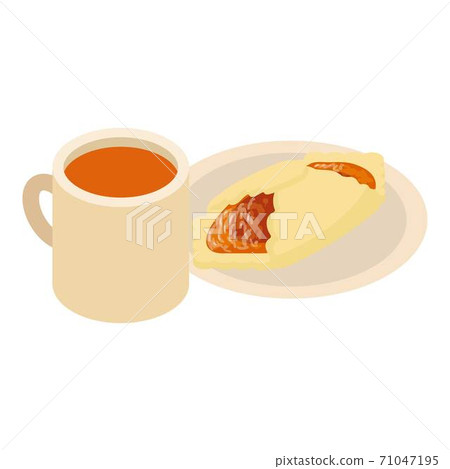 Exquisite food icon, isometric style Exquisite food icon, isometric style 71047195