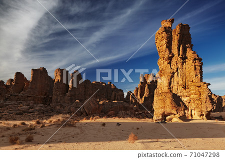 Sahara Desert, Tassili N'Ajjer, Algeria 71047298